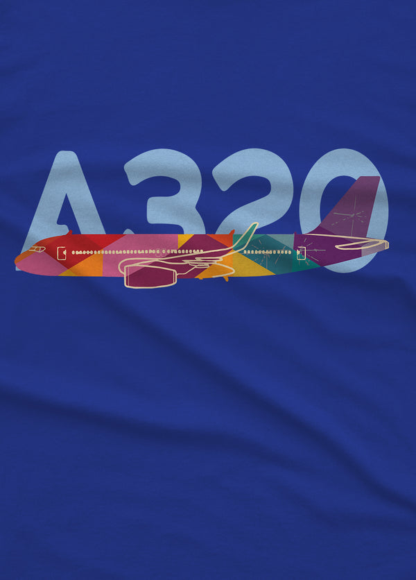 A320 COLORS IN V NECK