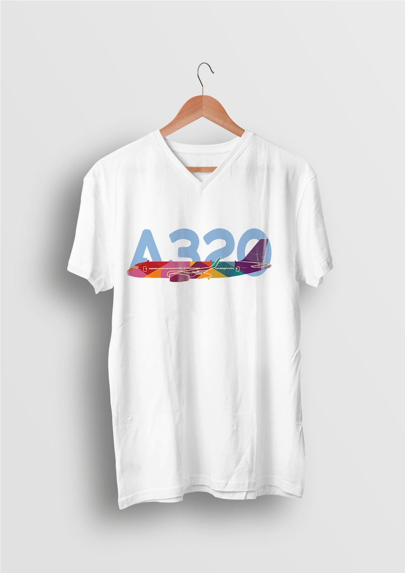 Airbus A320 Aviation V-neck T-shirt